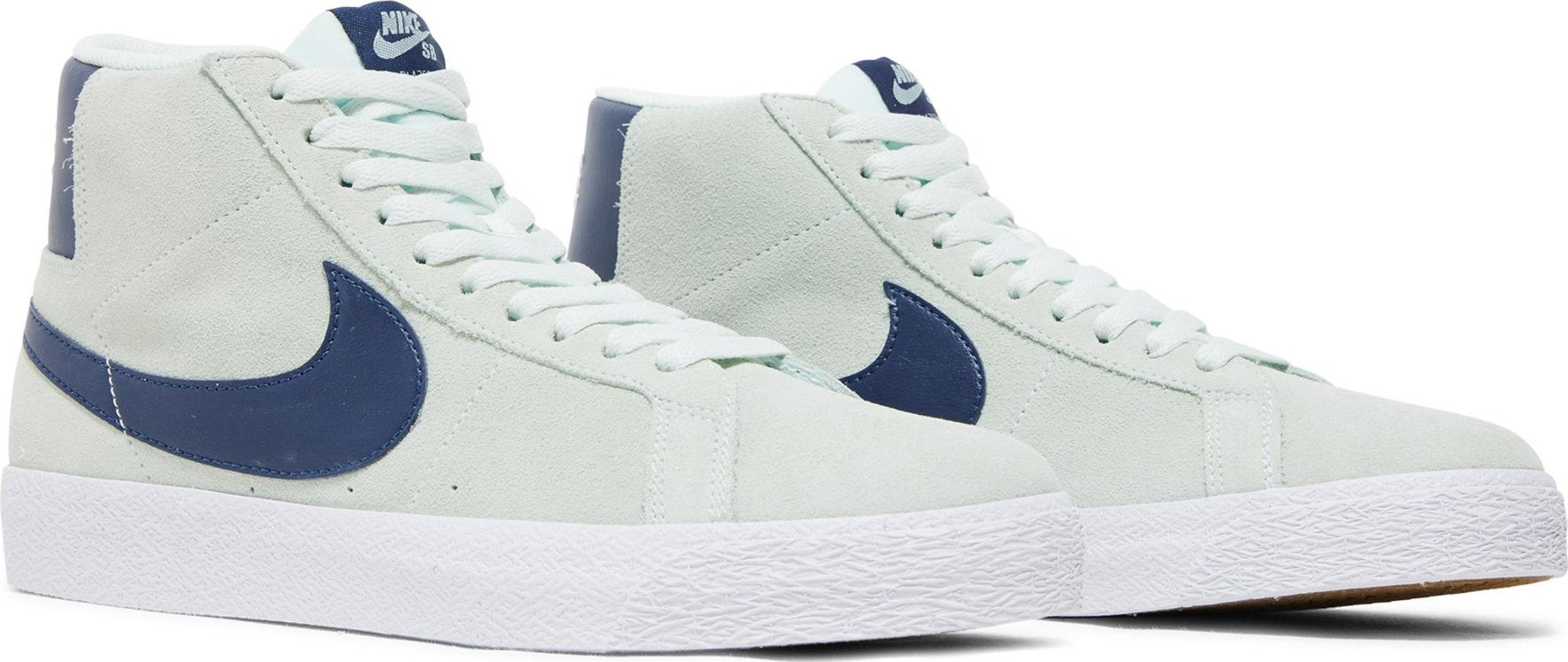 [864349-303] Mens Nike SB BLAZER MID 'BARELY GREEN'