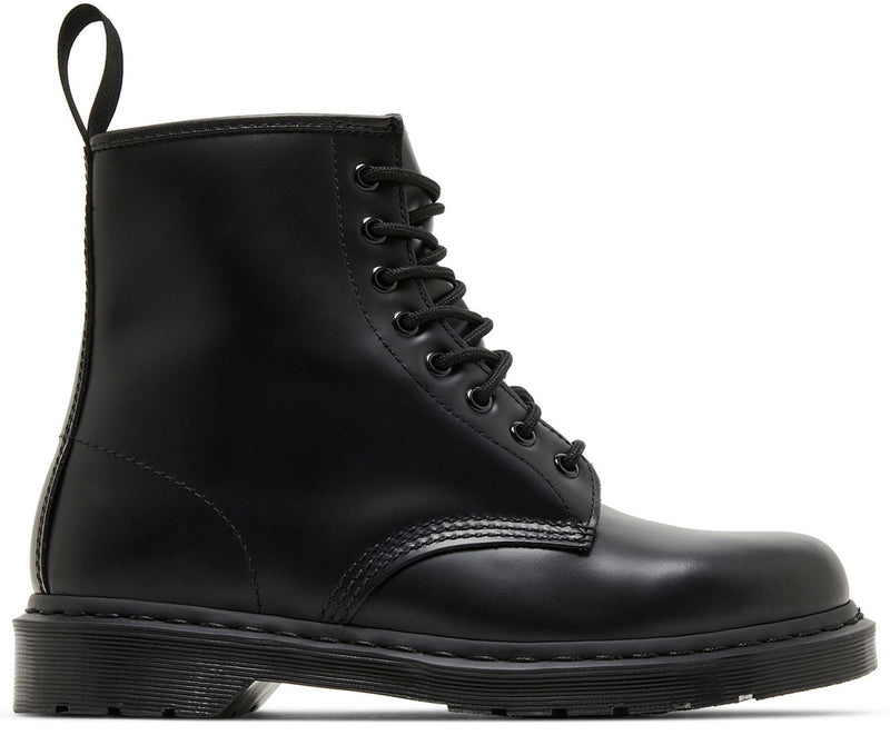 [14353001] UNISEX DR. MARTENS 1460 MONO SMOOTH LEATHER LACE UP BOOTS
