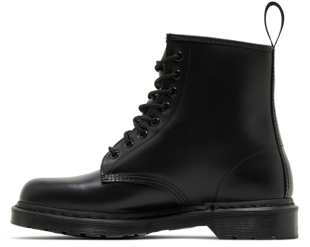 [14353001] UNISEX DR. MARTENS 1460 MONO SMOOTH LEATHER LACE UP BOOTS