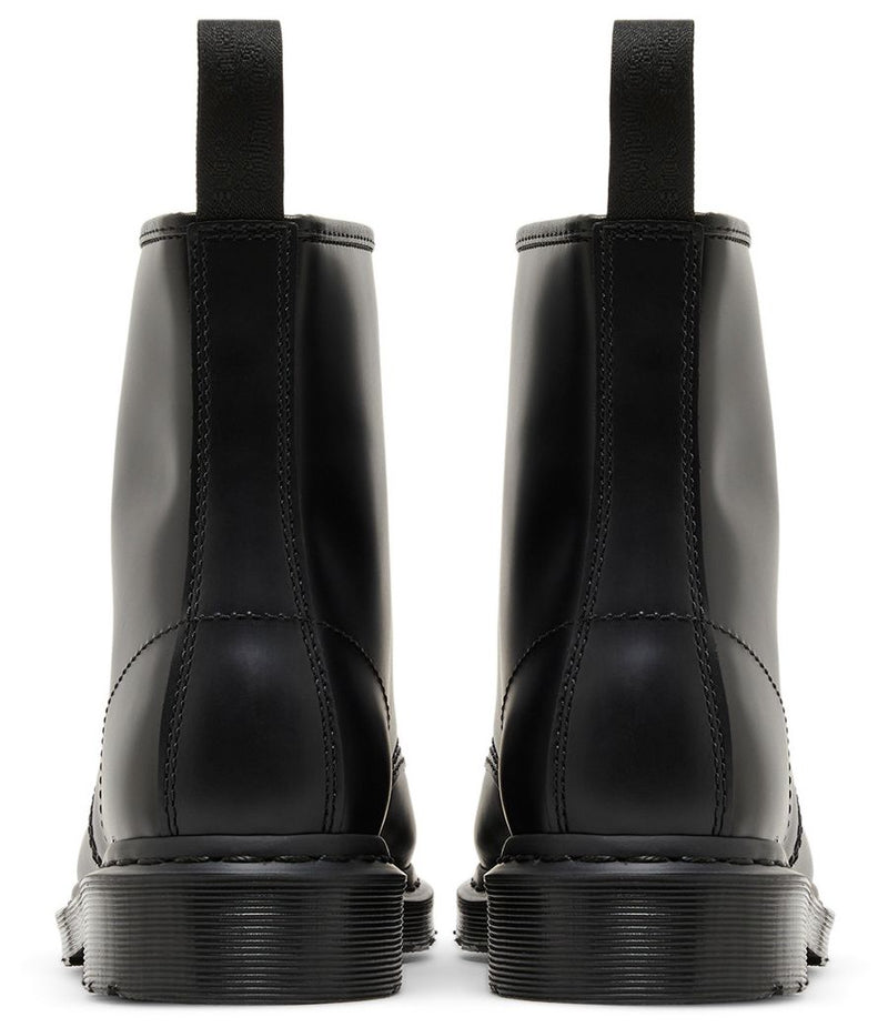[14353001] UNISEX DR. MARTENS 1460 MONO SMOOTH LEATHER LACE UP BOOTS
