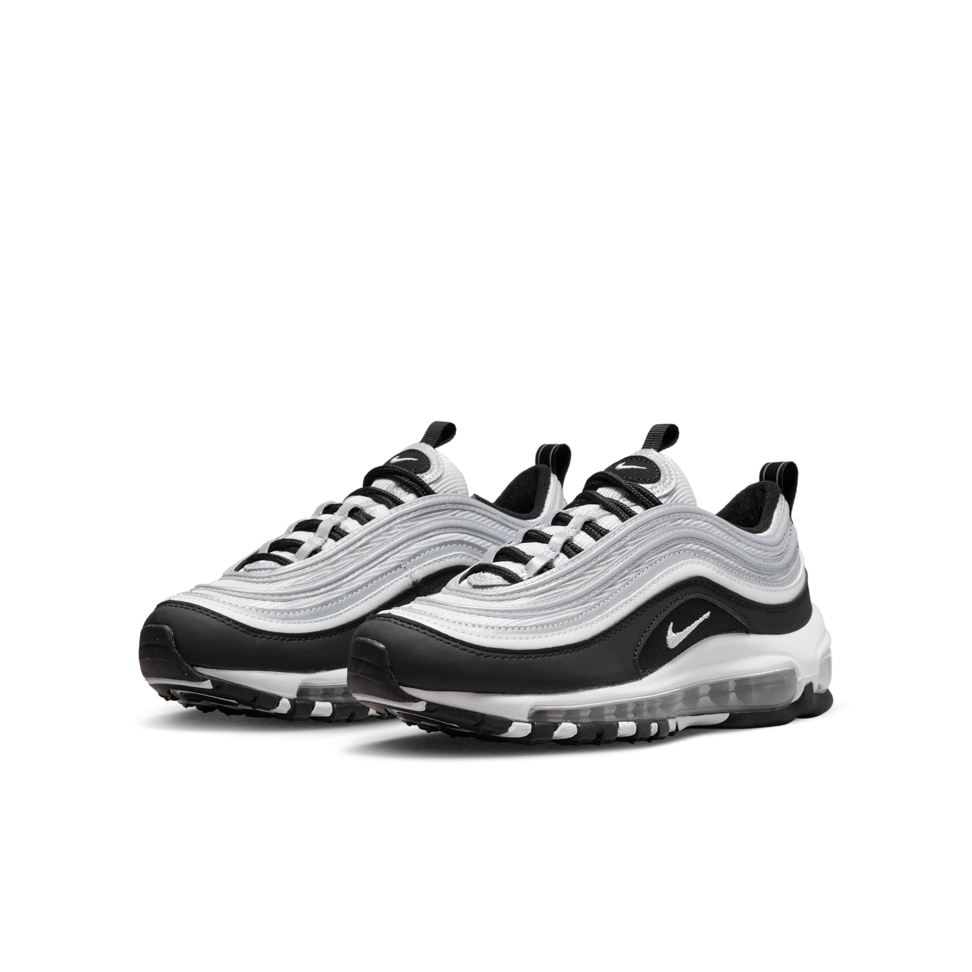 [921522-029] GRADE SCHOOL NIKE AIR MAX 97 'BLACK REFLECT SILVER'