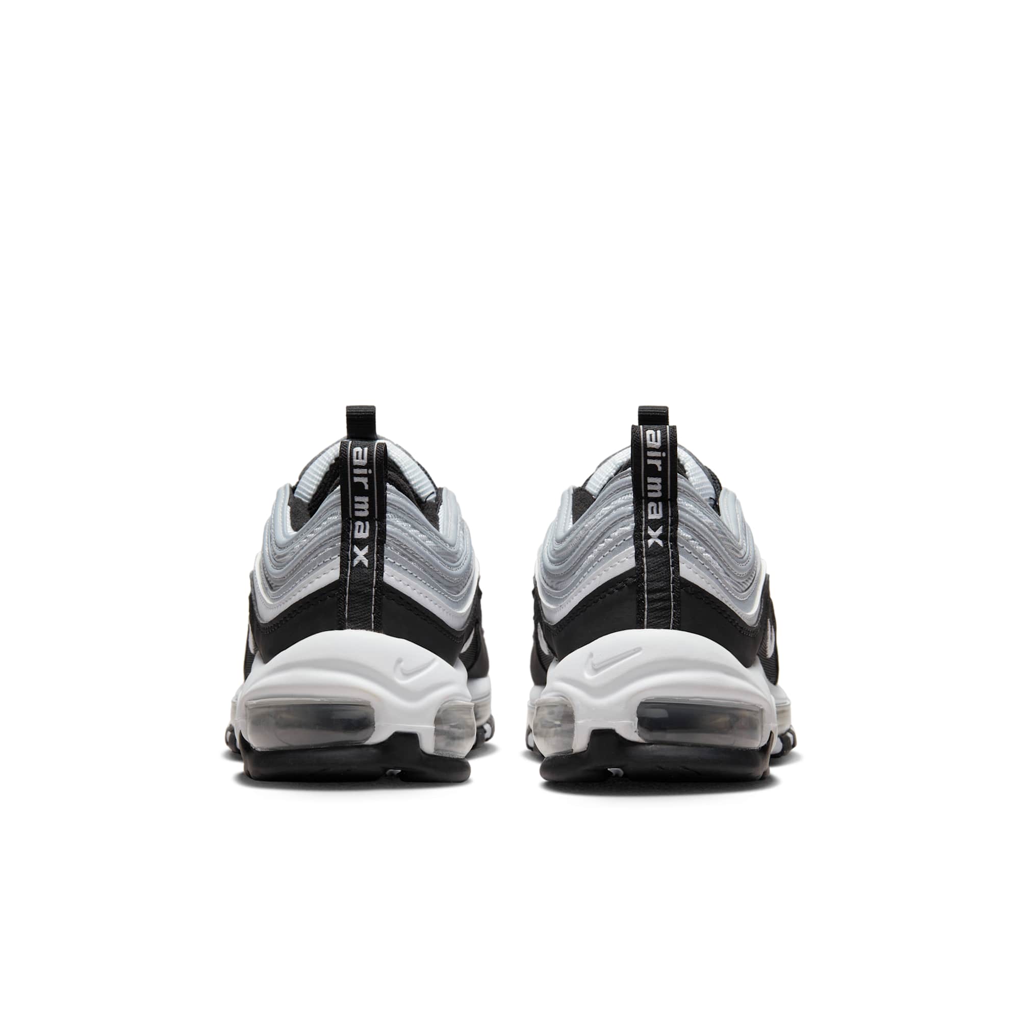 [921522-029] GRADE SCHOOL NIKE AIR MAX 97 'BLACK REFLECT SILVER'