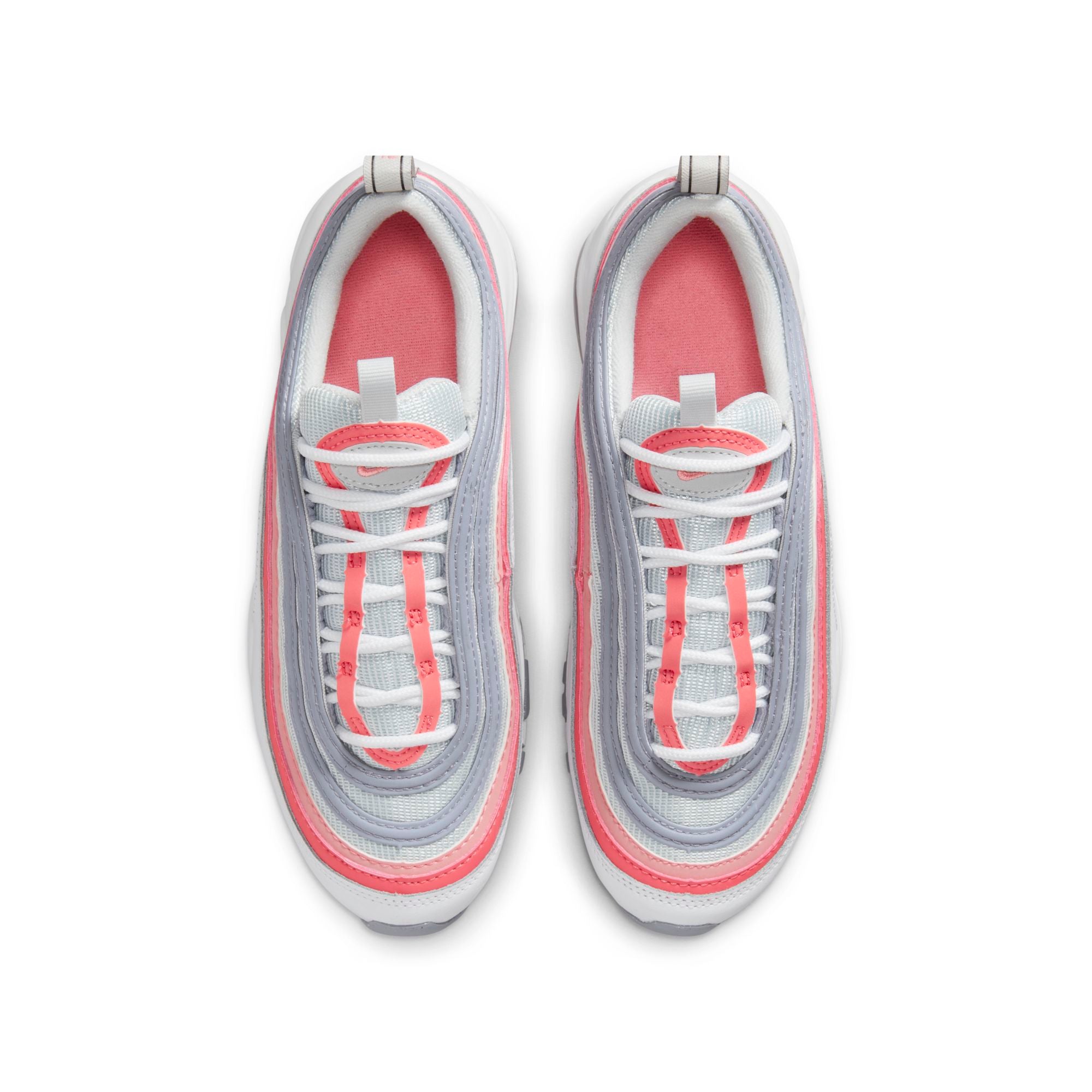 [921522-116] Grade School Nike AIR MAX 97 'CORAL CHALK (GS)'