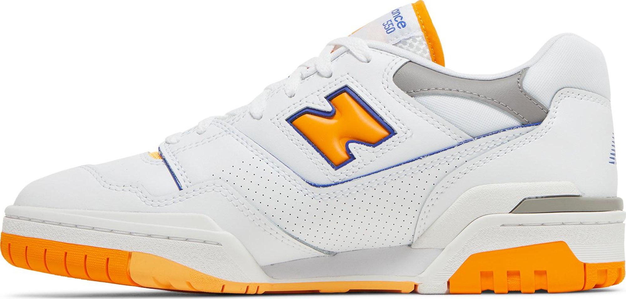 [BB550WTO] Mens New Balance 550 'WHITE VIBRANT ORANGE'