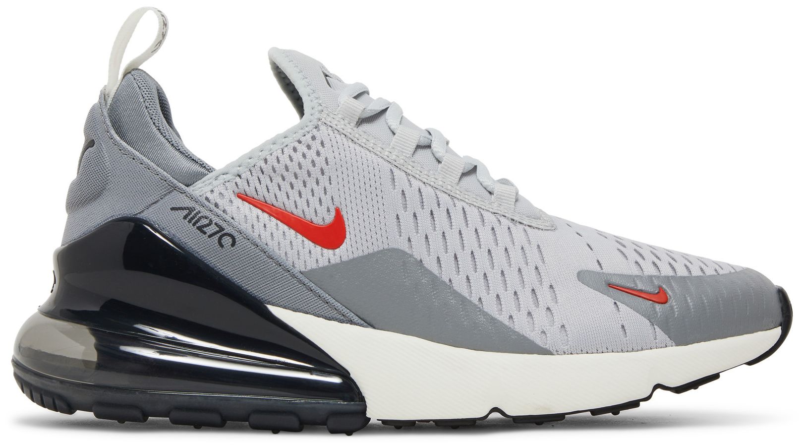 [DR8616-001] MENS NIKE AIR MAX 270 'GREY FOG TEAM ORANGE SAIL'