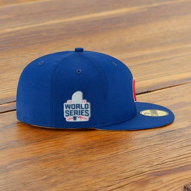 [12107942] Mens New Era x Swarovski MLB 59Fifty Fitted Chicago Cubs 2016