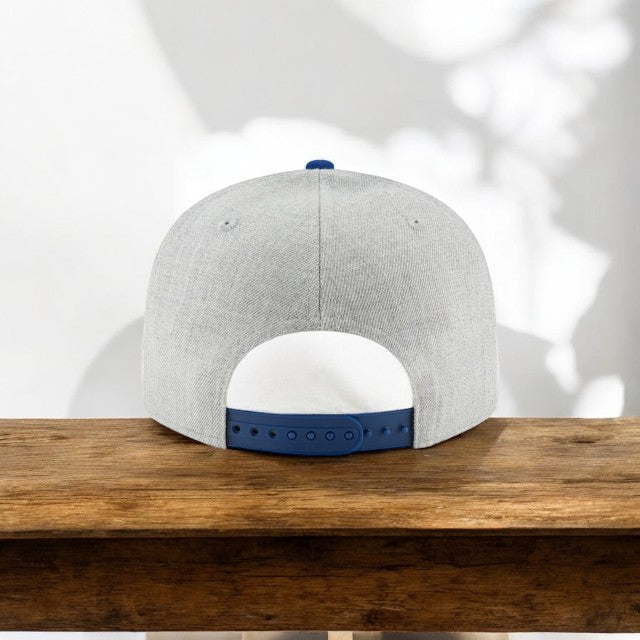 [70353707] Mens New Era NBA 950 2-Tone Heather Gray Snapback Cap Golden State Warriors