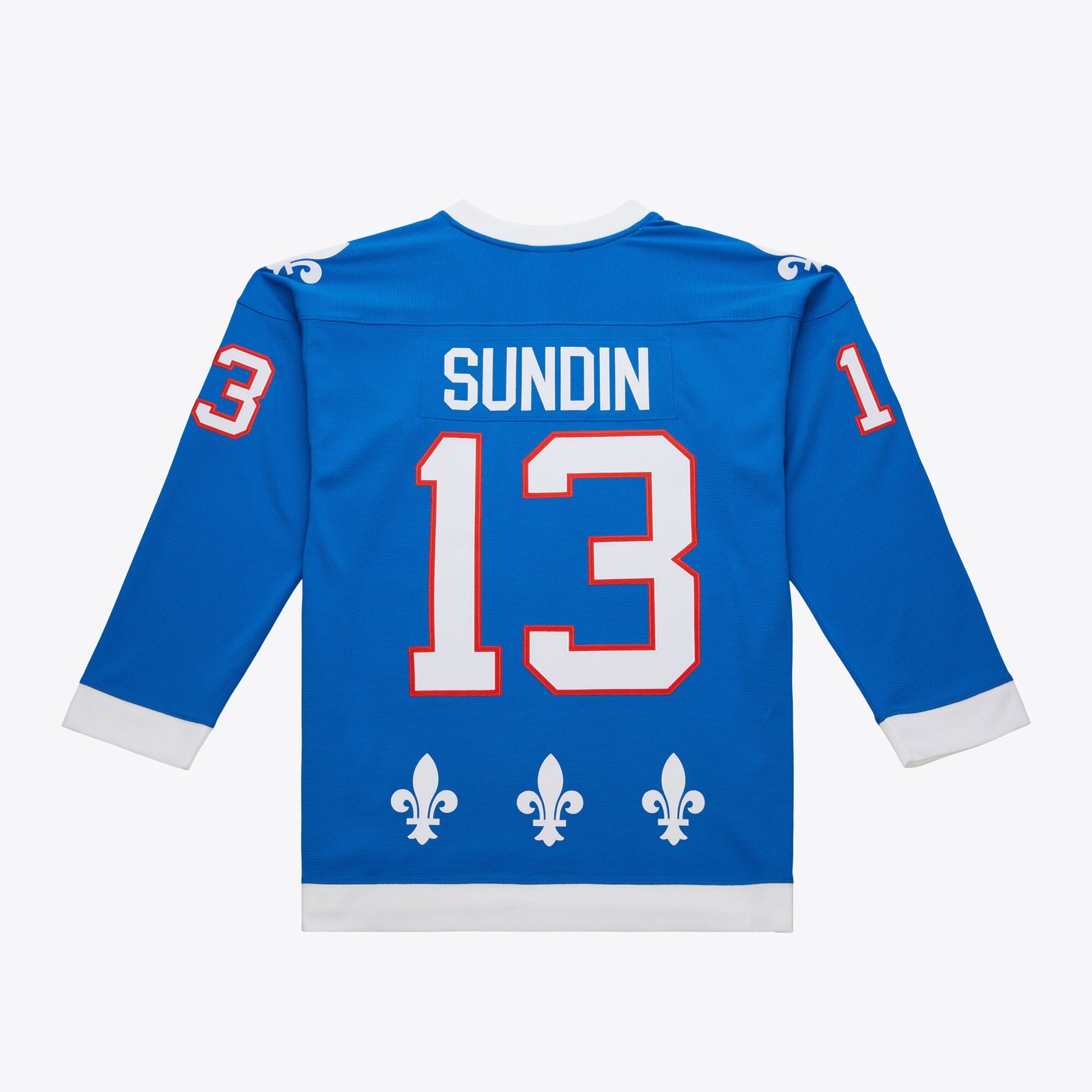 Mens Mitchell & Ness NHL DARK JERSEY NORDIQUES 1992 MATS SUNDIN