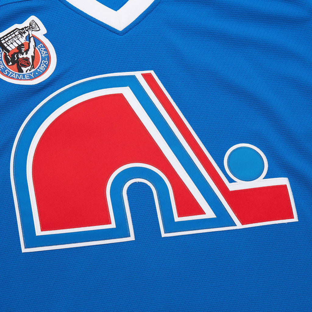 Mens Mitchell & Ness NHL DARK JERSEY NORDIQUES 1992 JOE SAKIC