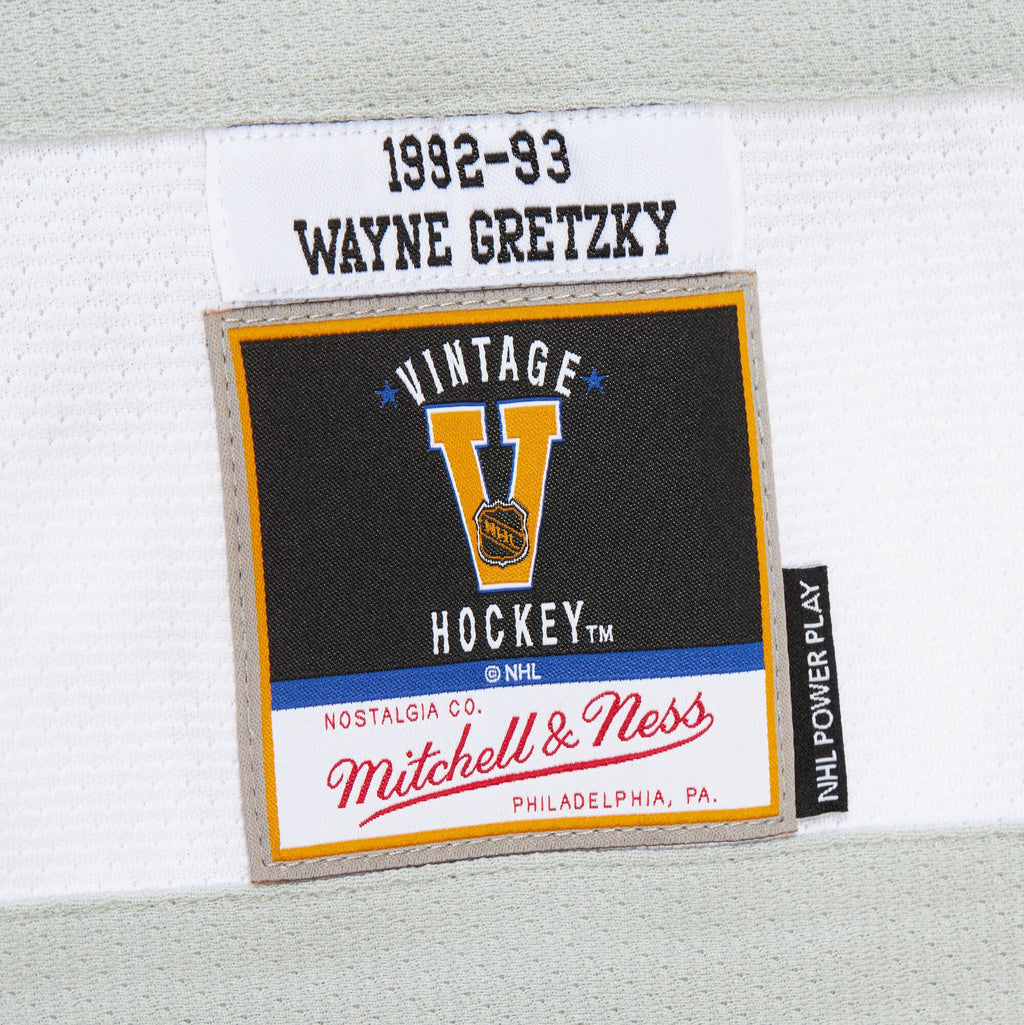 Mens Mitchell & Ness NHL DARK JERSEY KINGS 1992 WAYNE GRETZKY