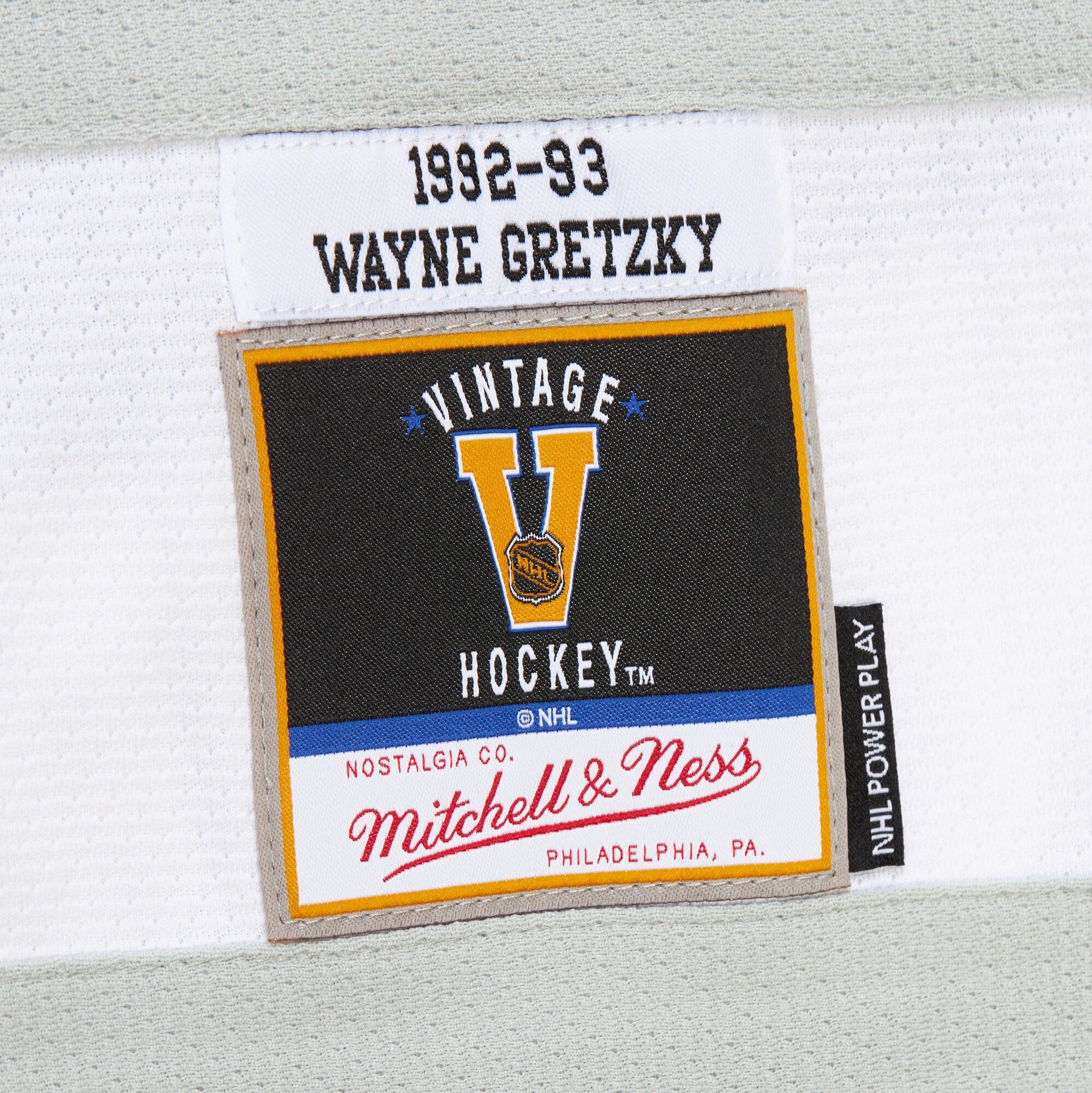 Mens Mitchell & Ness NHL DARK JERSEY KINGS 1992 WAYNE GRETZKY