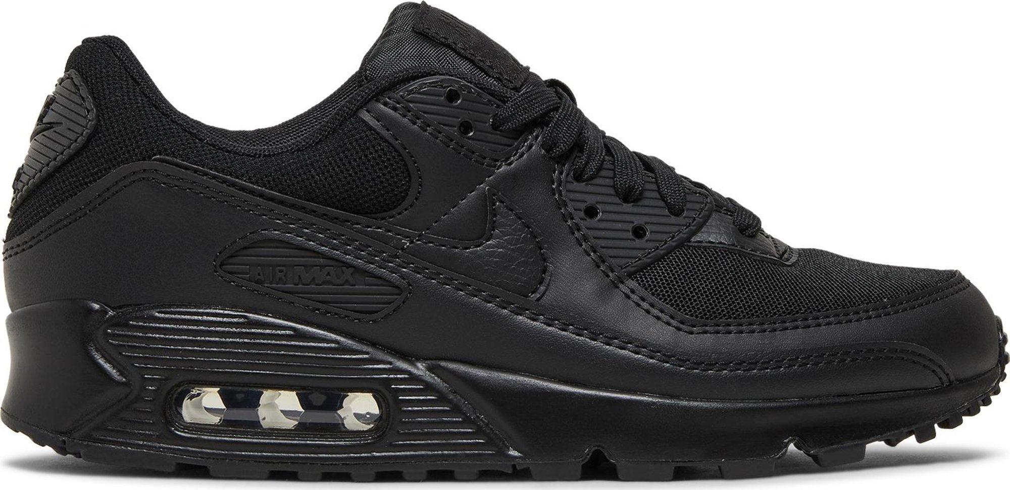 [DH8010-001] Womens Air Max 90 'Triple Black' (W)