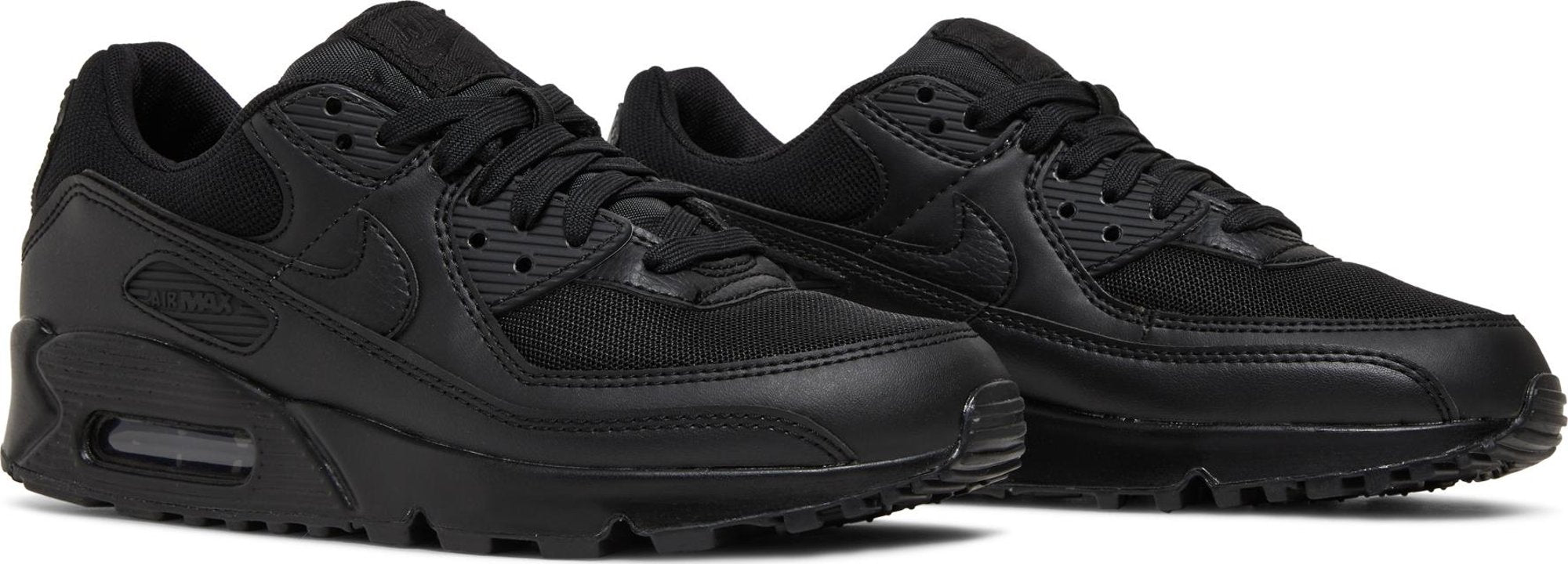 [DH8010-001] Womens Air Max 90 'Triple Black' (W)