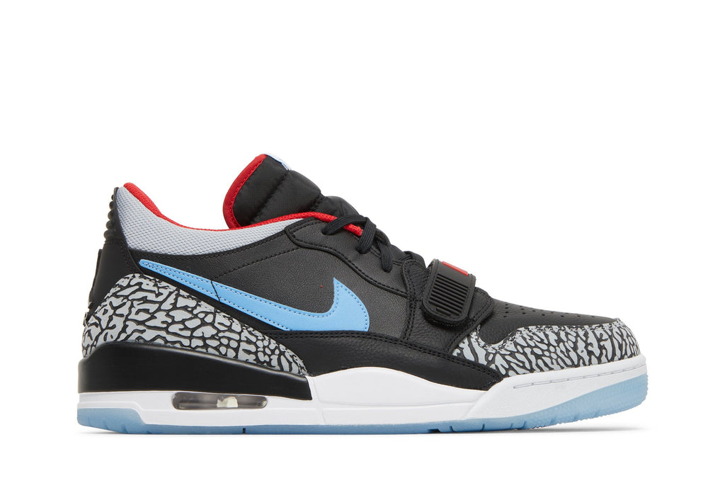[CD7069-004] Mens Air Jordan LEGACY 312 LOW 'BLACK VALOR BLUE'