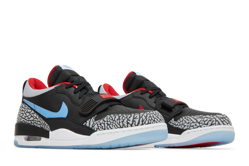 [CD7069-004] Mens Air Jordan LEGACY 312 LOW 'BLACK VALOR BLUE'