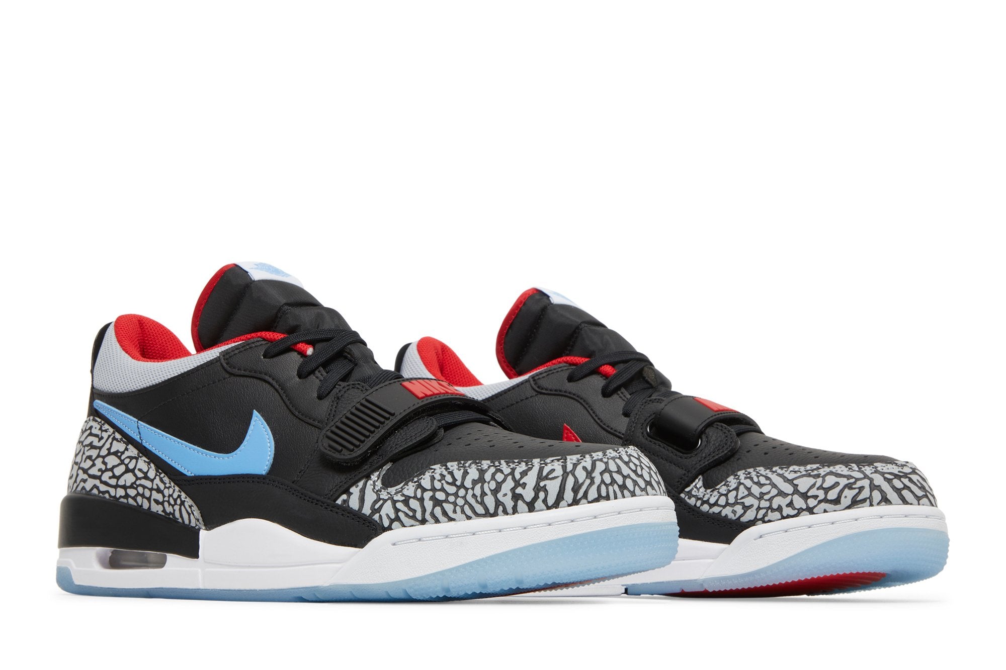 [CD7069-004] Mens Air Jordan LEGACY 312 LOW 'BLACK VALOR BLUE'