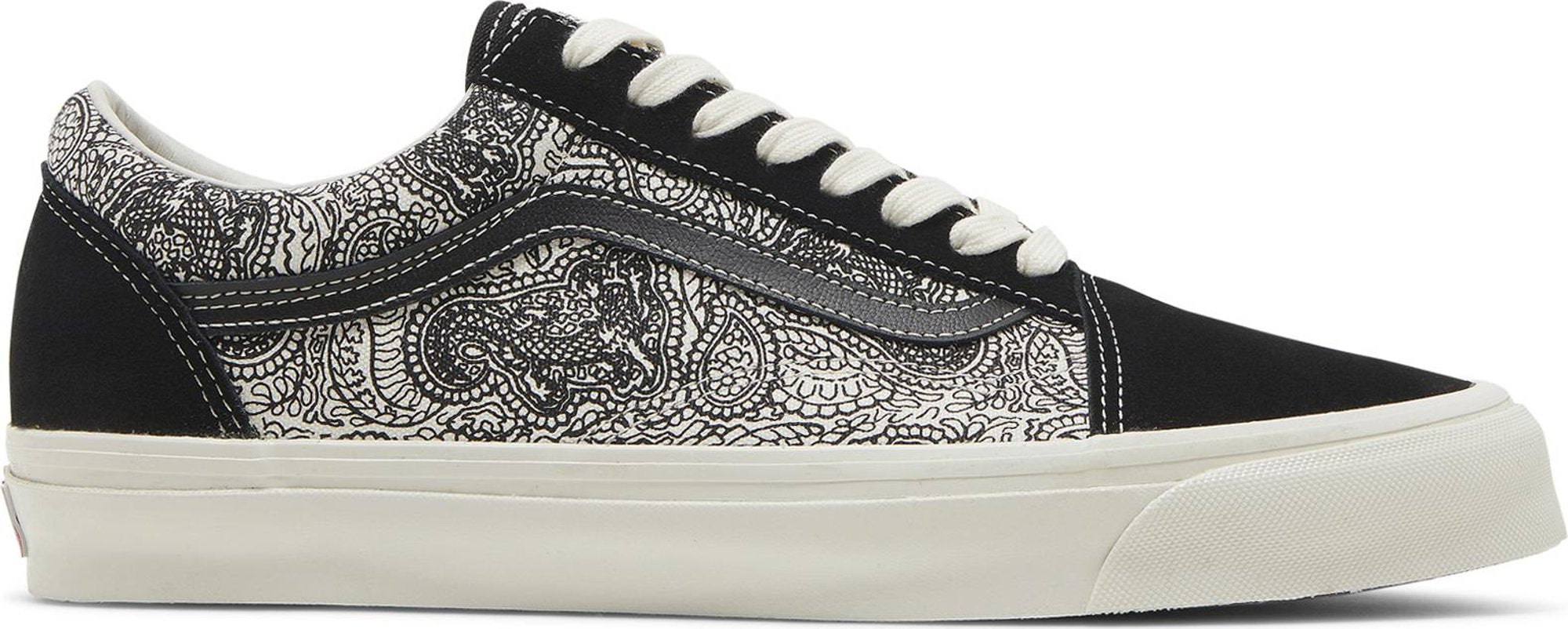 [VN0A4P3XB54] Mens Vans AULT OLD SKOOL 'BLACK WHITE PAISLEY'