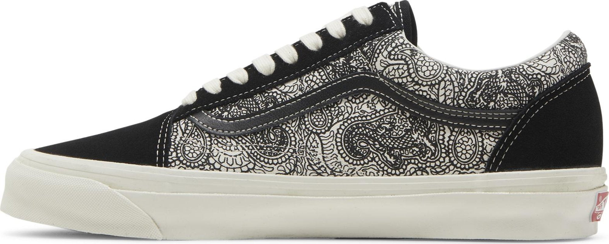 [VN0A4P3XB54] Mens Vans AULT OLD SKOOL 'BLACK WHITE PAISLEY'