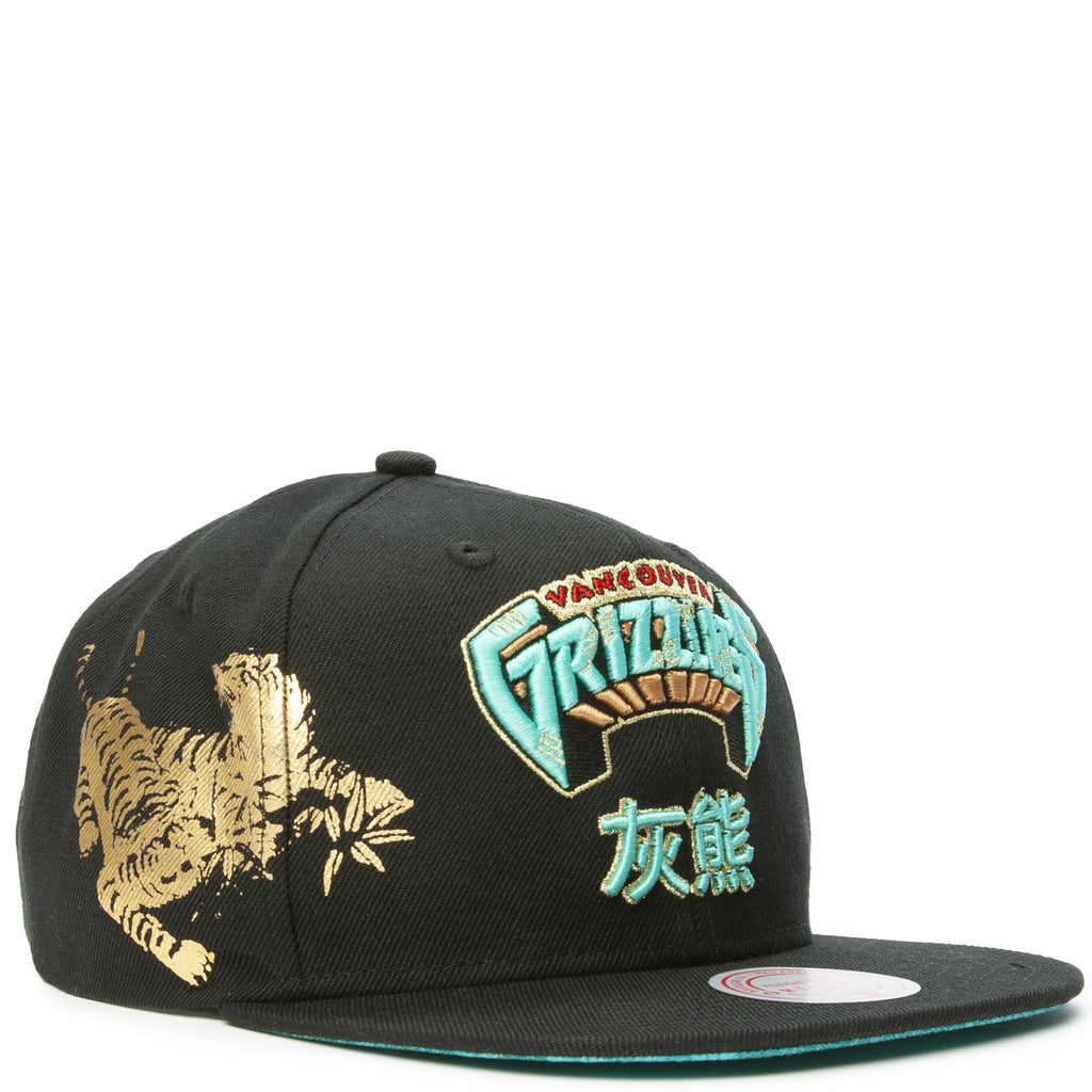 MENS MITCHELL & NESS NBA WATER TIGER SNAPBACK HWC GRIZZLIES