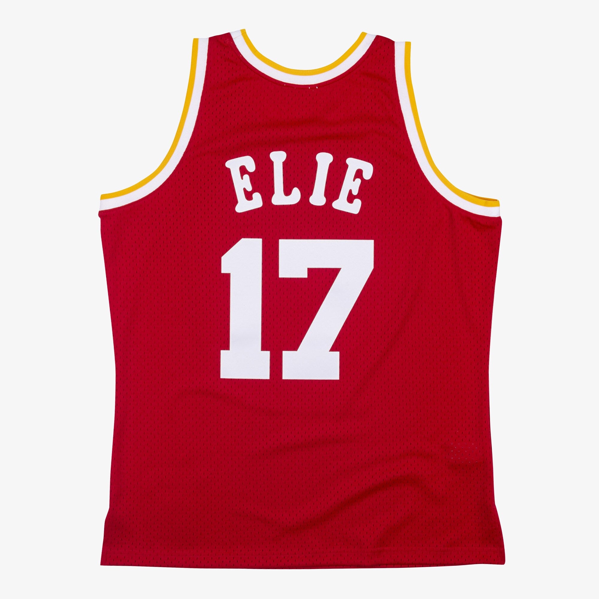 MENS MITCHELL & NESS NBA SWINGMAN JERSEY ROCKETS 1993 MARIO ELIE