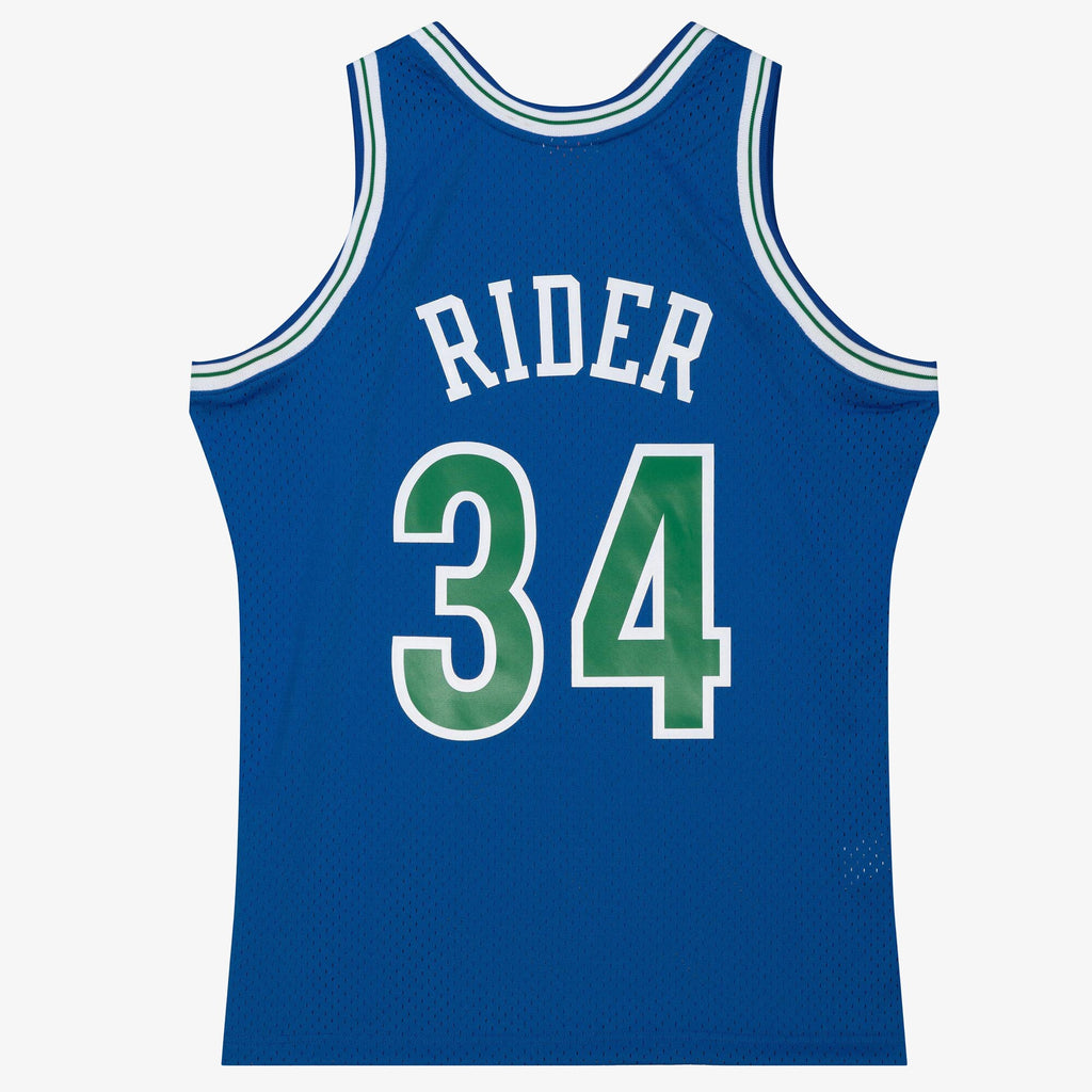 Mens Mitchell & Ness NBA DARK JERSEY TIMBERWOLVES 1993 ISAIAH RIDER JR