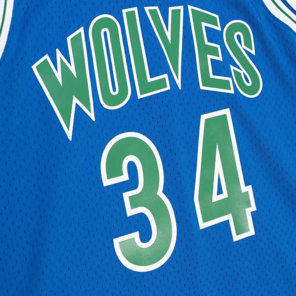 Mens Mitchell & Ness NBA DARK JERSEY TIMBERWOLVES 1993 ISAIAH RIDER JR