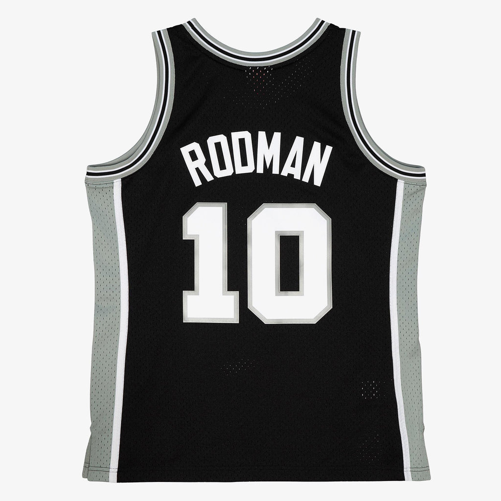 MENS MITCHELL & NESS NBA DARK JERSEY SPURS 1993 DENNIS RODMAN