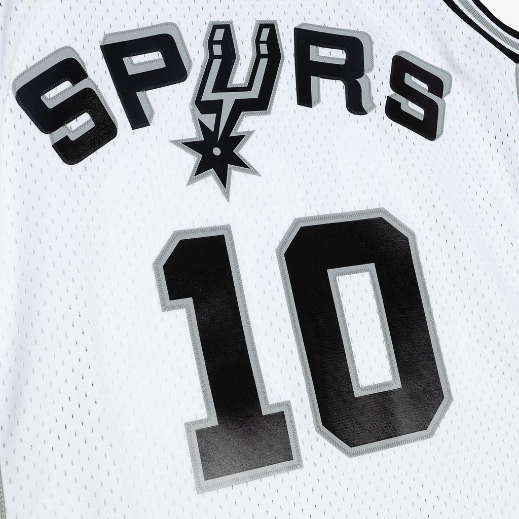 MENS MITCHELL & NESS NBA WHITE JERSEY SPURS 1993 DENNIS RODMAN