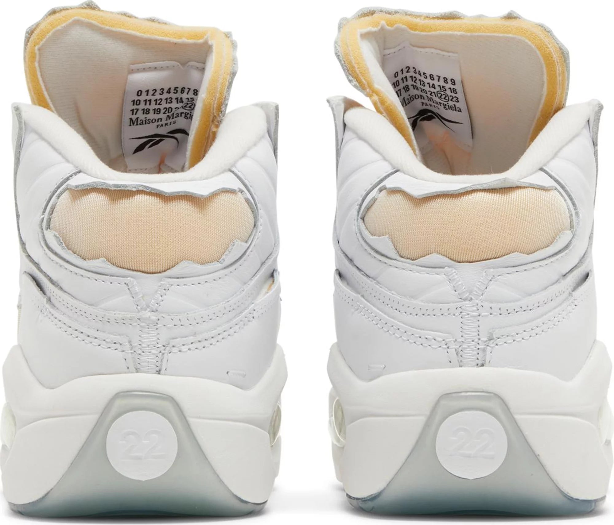 [GW5000] Mens Reebok QUESTION MID 'MAISON MARGIELA MEMORY OF WHITE'