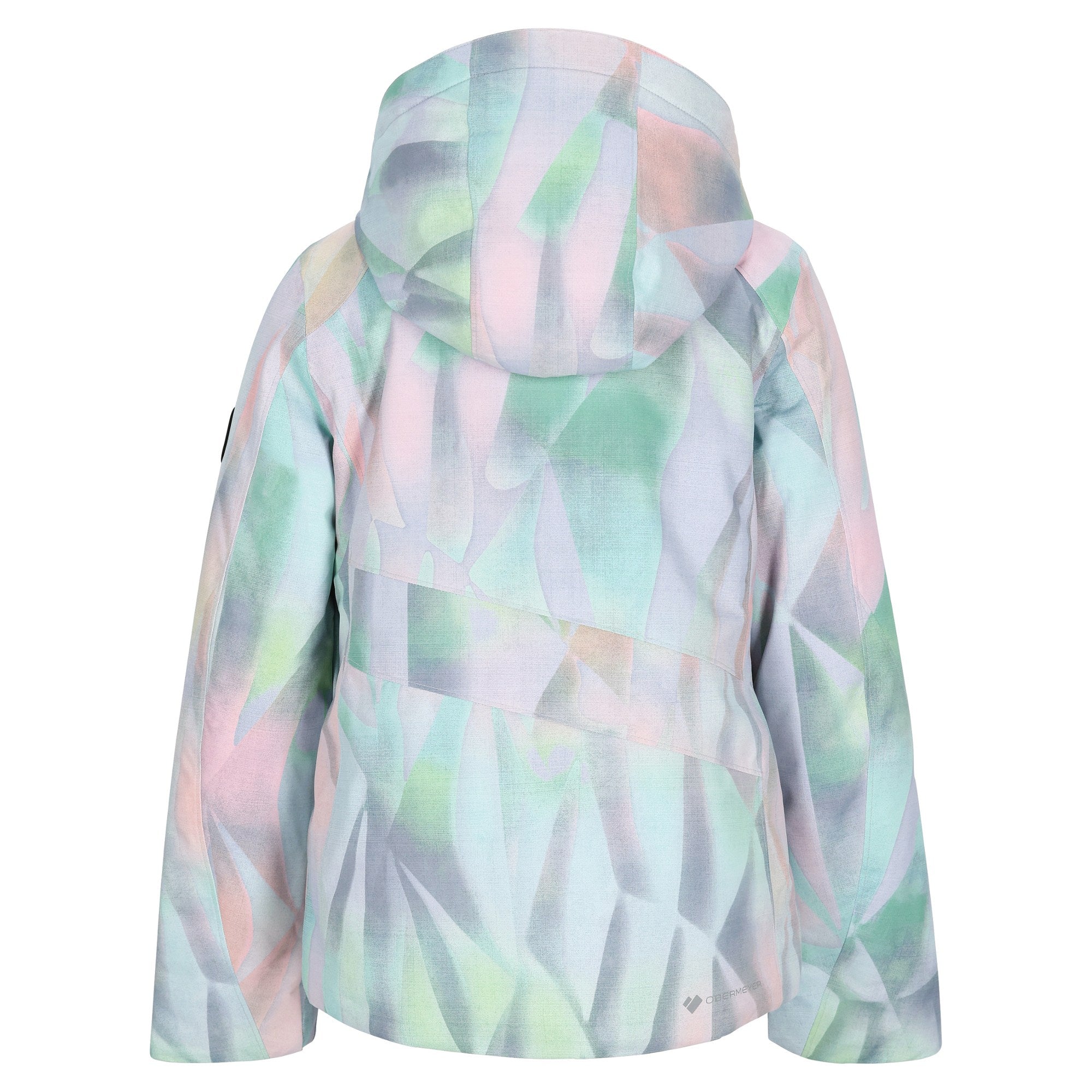 [31102-24126] YOUTH OBERMEYER GIRL'S RYLEE PRINT WATERPROOF JACKET
