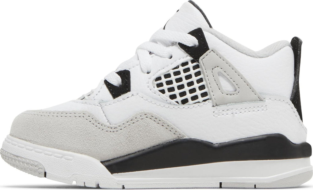 [BQ7670-111] Toddlers Air Jordan Retro 4 'Military Black' (TD)