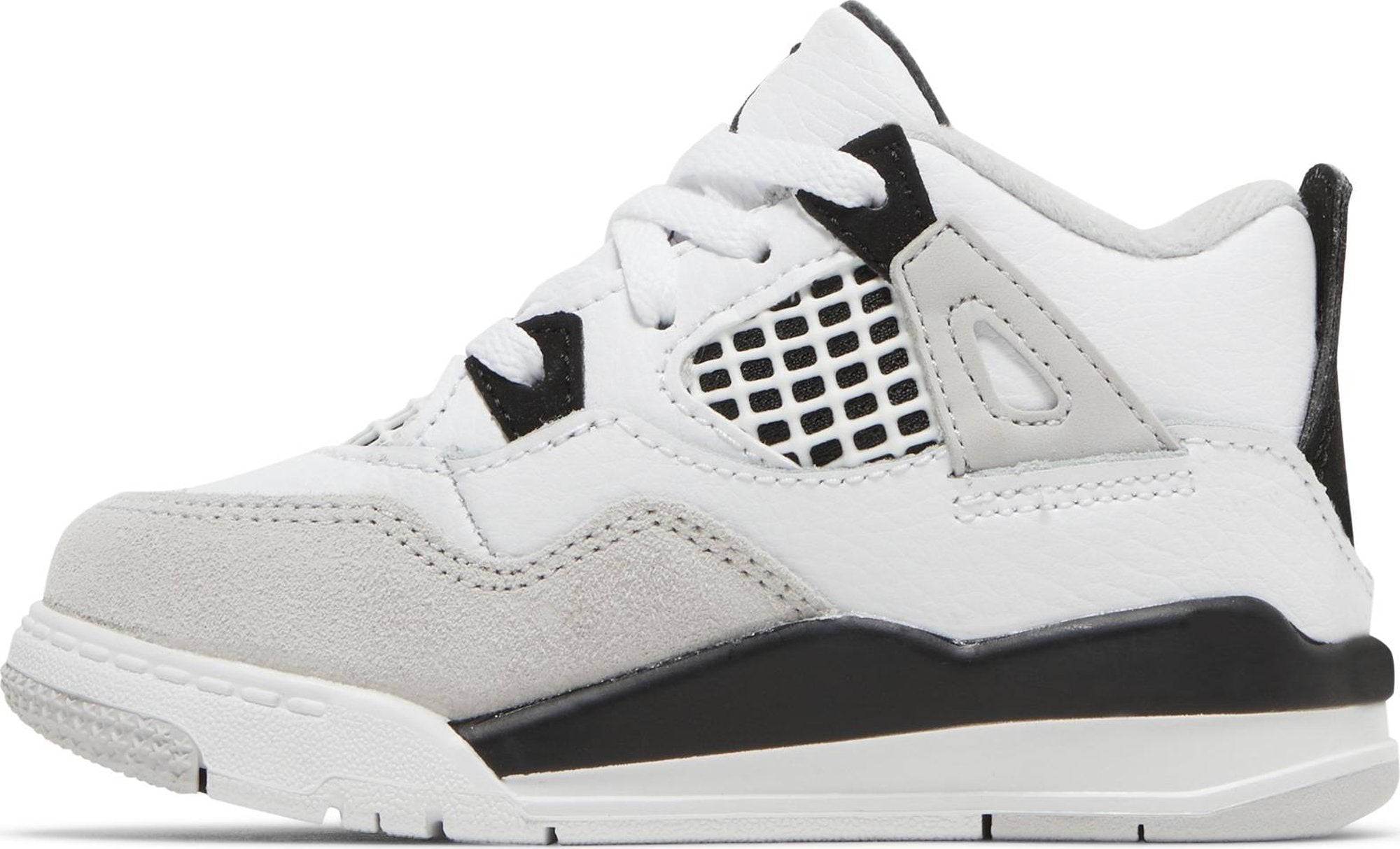 [BQ7670-111] Toddlers Air Jordan Retro 4 'Military Black' (TD)