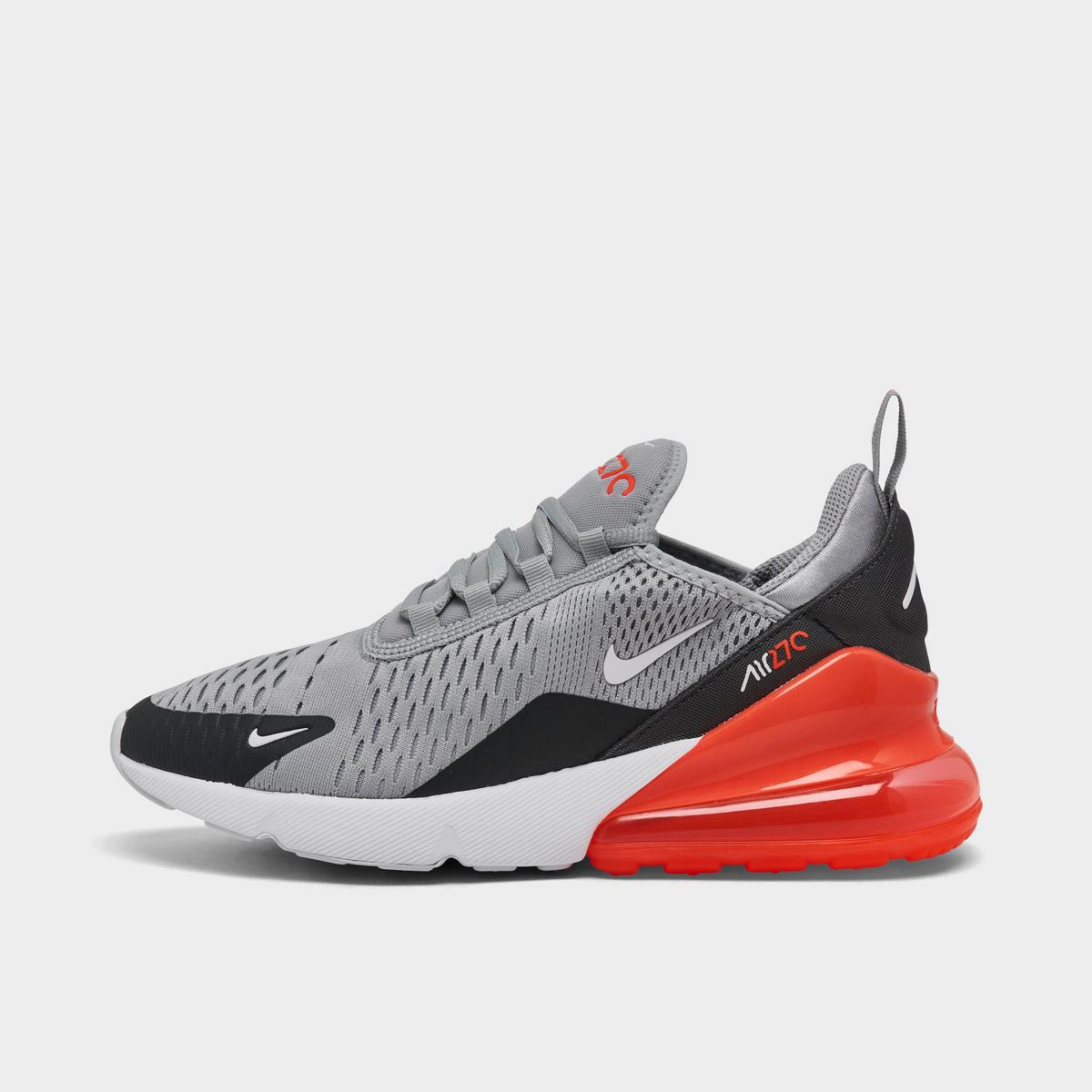 [943345-039] GRADE SCHOOL NIKE AIR MAX 270 'WOLF GREY ANTHRACITE BRIGHT CRIMSON WHITE (GS)'
