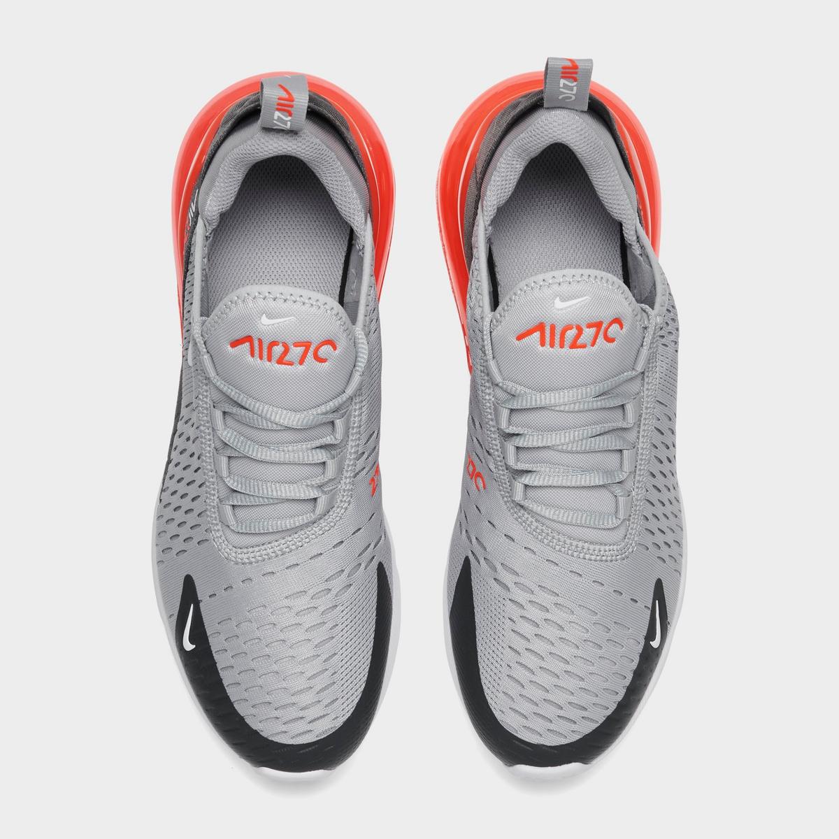 [943345-039] GRADE SCHOOL NIKE AIR MAX 270 'WOLF GREY ANTHRACITE BRIGHT CRIMSON WHITE (GS)'