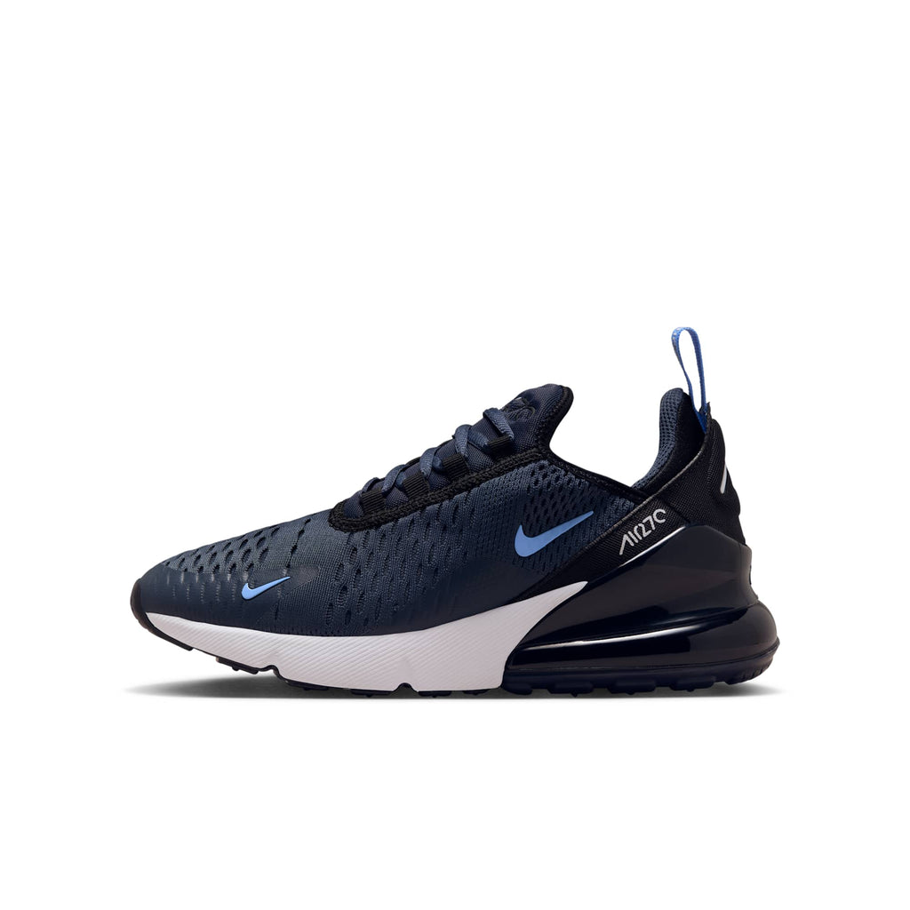 [943345-408] GRADE SCHOOL NIKE AIR MAX 270 'THUNDER BLUE BLACK WHITE ROYAL PULSE (GS)'