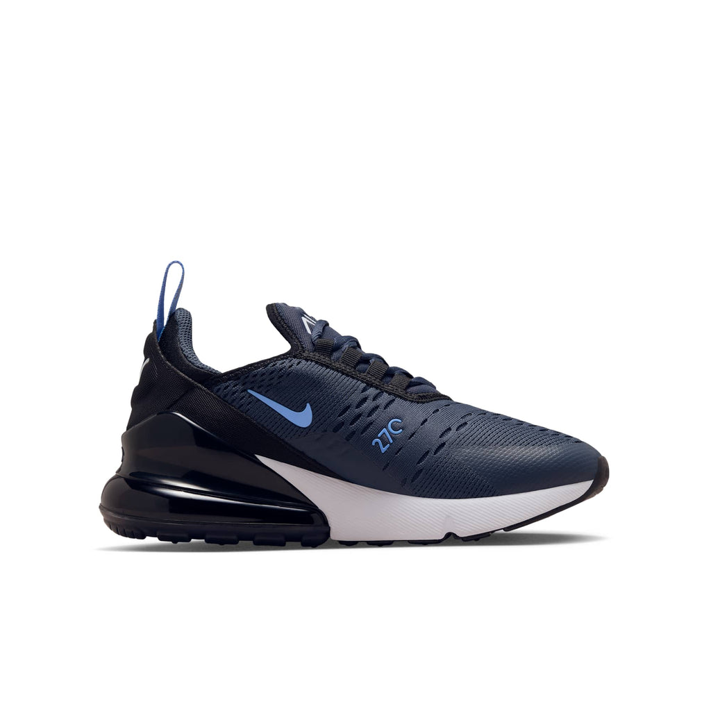 [943345-408] GRADE SCHOOL NIKE AIR MAX 270 'THUNDER BLUE BLACK WHITE ROYAL PULSE (GS)'
