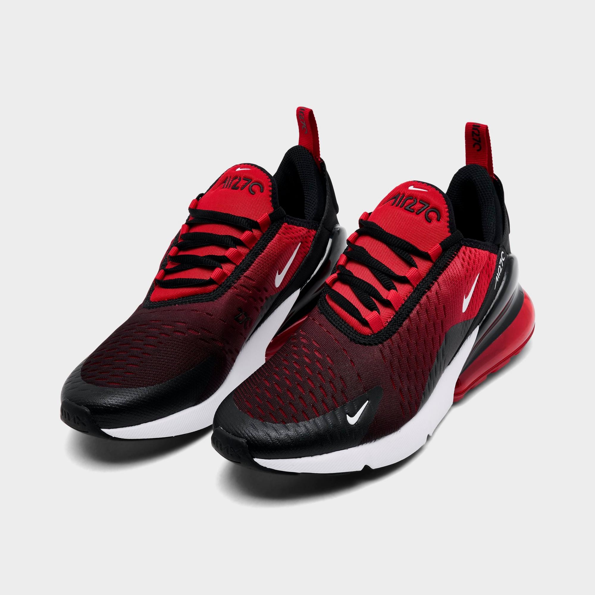 [943345-603] GRADE SCHOOL NIKE AIR MAX 270 'GYM RED BLACK WHITE (GS)'