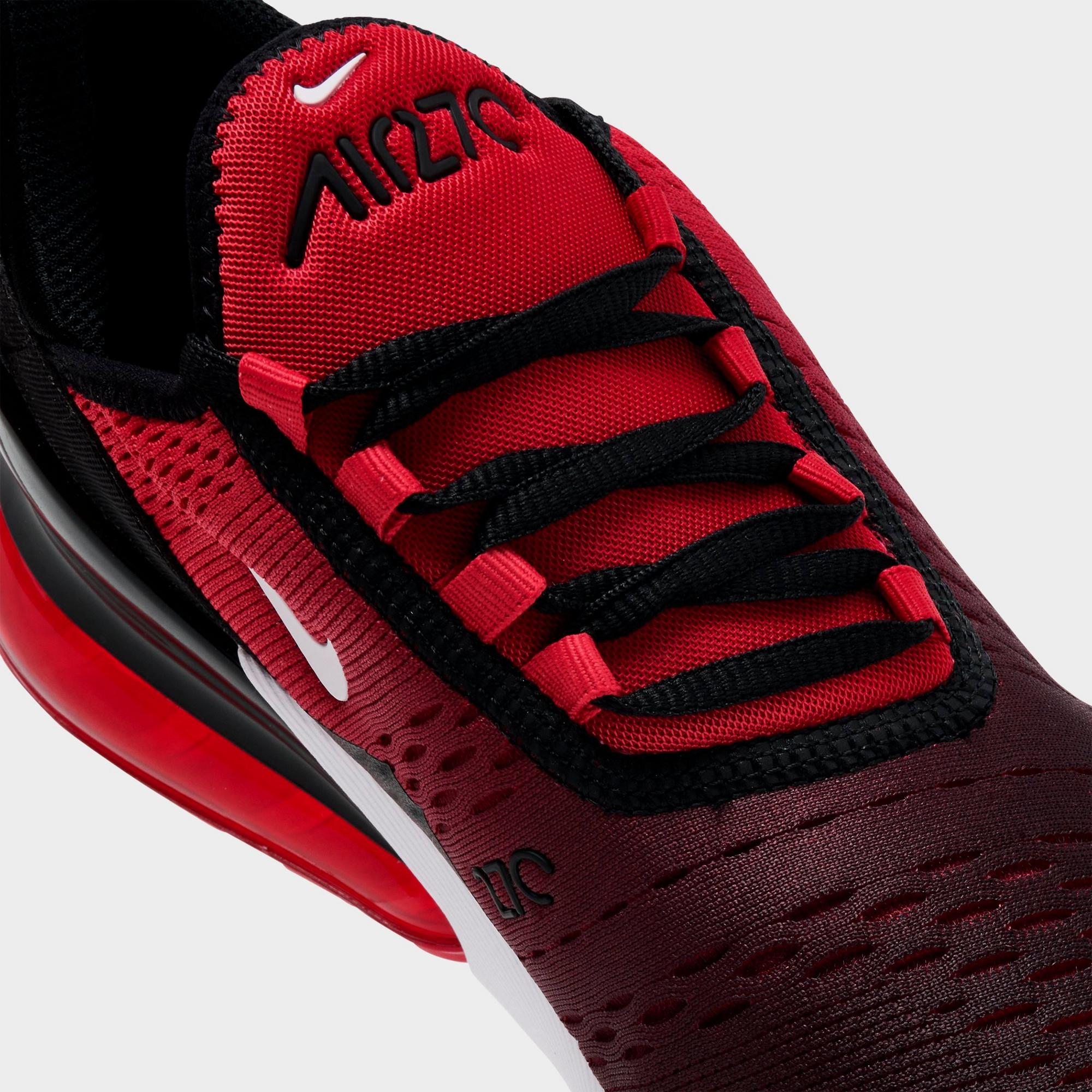 [943345-603] GRADE SCHOOL NIKE AIR MAX 270 'GYM RED BLACK WHITE (GS)'