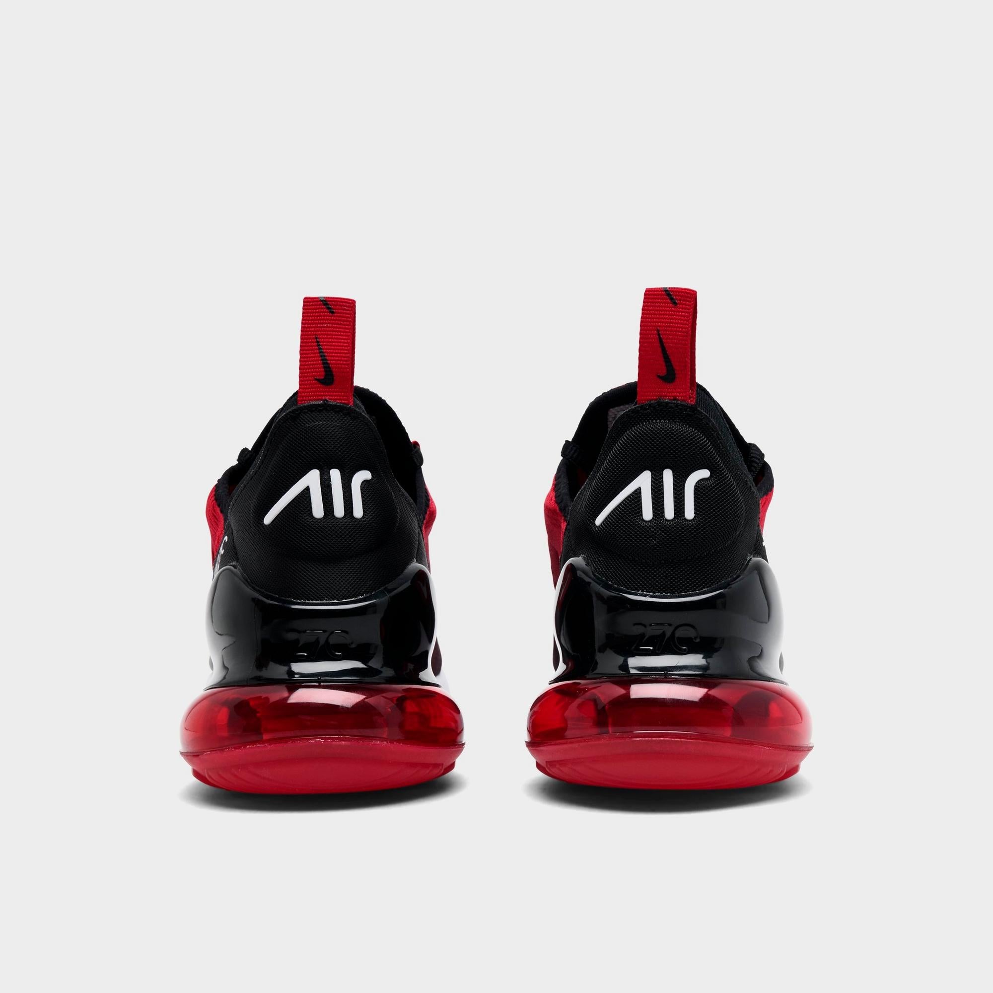 [943345-603] GRADE SCHOOL NIKE AIR MAX 270 'GYM RED BLACK WHITE (GS)'