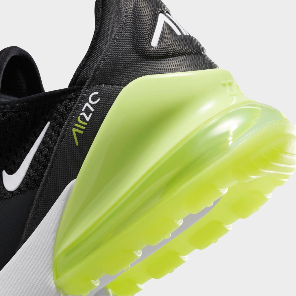 [943345-704] GRADE SCHOOL NIKE AIR MAX 270 'LIGHT LEMON TWIST BLACK ANTHRACITE WHITE (GS)'