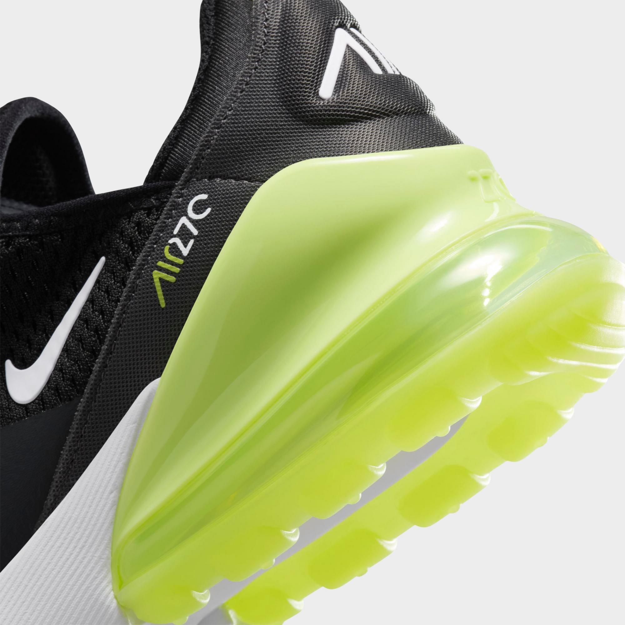 [943345-704] GRADE SCHOOL NIKE AIR MAX 270 'LIGHT LEMON TWIST BLACK ANTHRACITE WHITE (GS)'