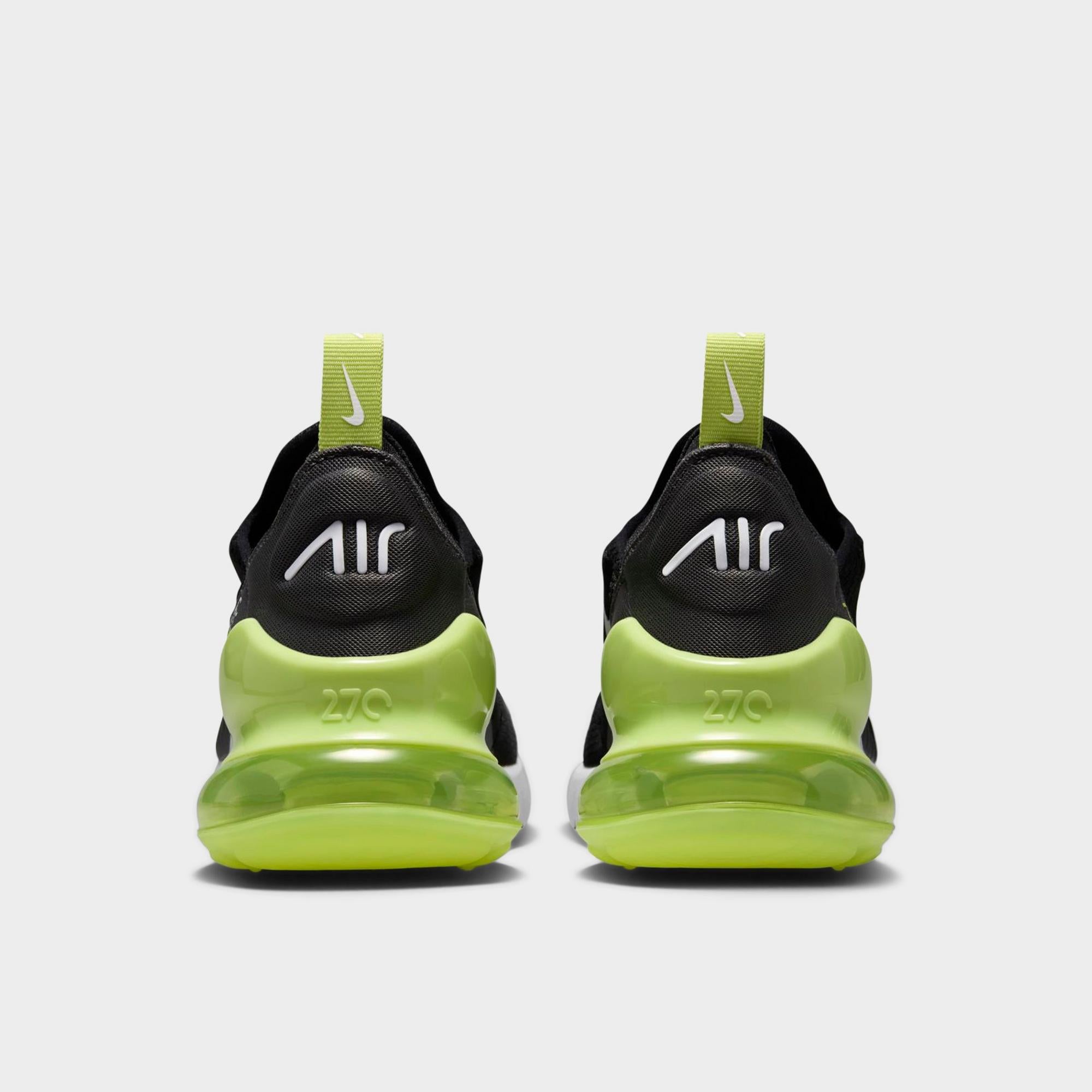 [943345-704] GRADE SCHOOL NIKE AIR MAX 270 'LIGHT LEMON TWIST BLACK ANTHRACITE WHITE (GS)'