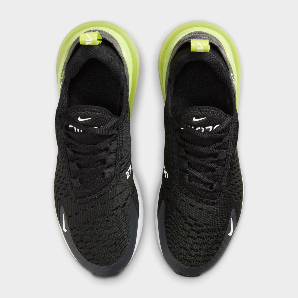 [943345-704] GRADE SCHOOL NIKE AIR MAX 270 'LIGHT LEMON TWIST BLACK ANTHRACITE WHITE (GS)'