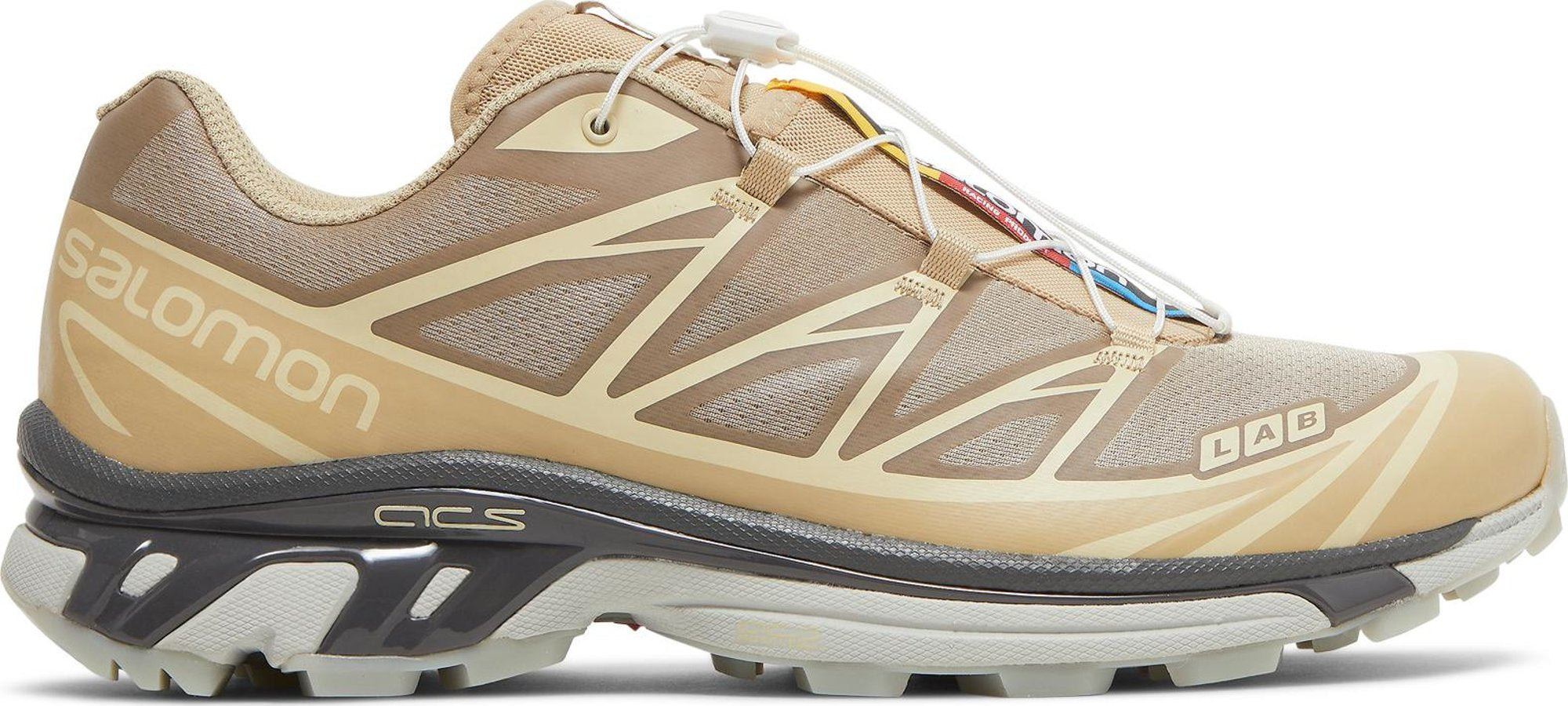 [L41641000] Mens Salomon XT-6 CLEAR 'SAFARI'
