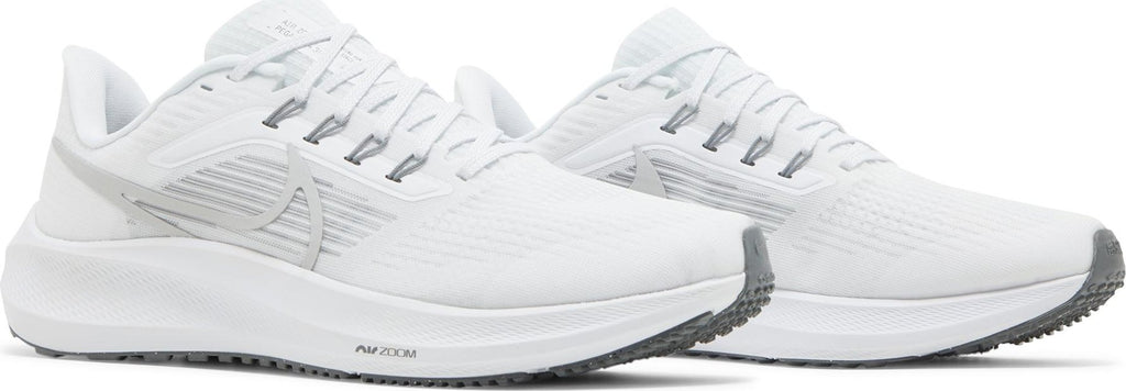 [DH4071-100] Mens Nike AIR ZOOM PEGASUS 39 'WHITE GREY FOG'