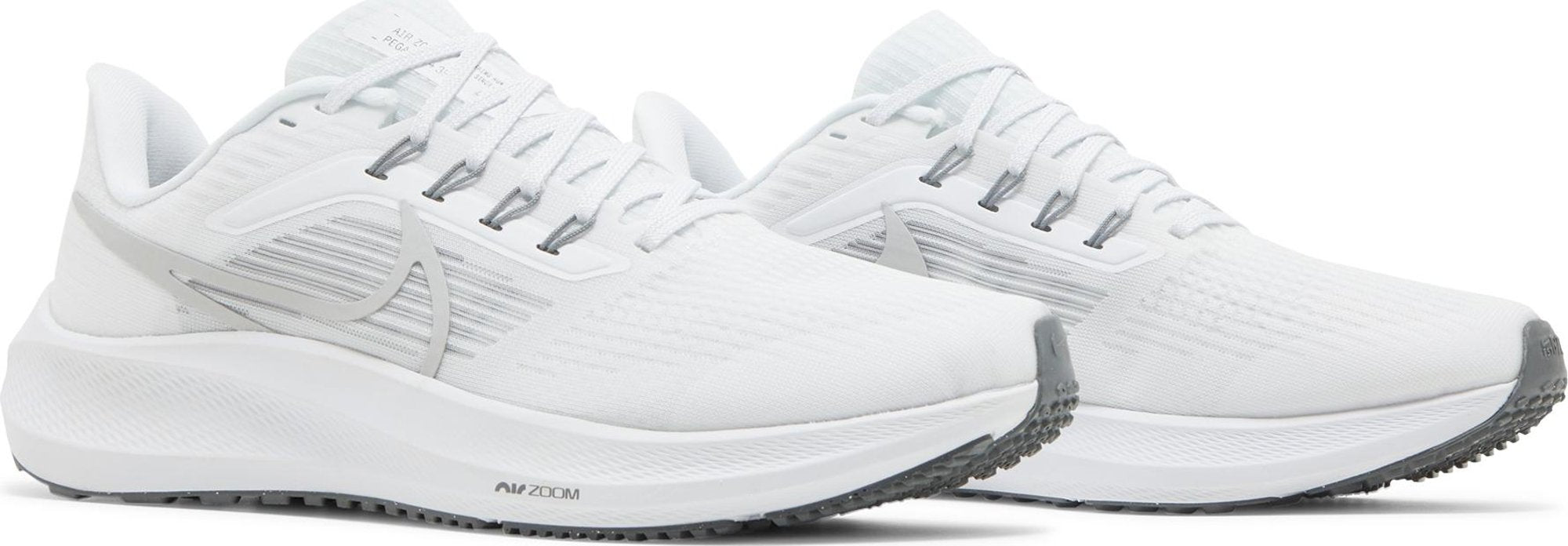 [DH4071-100] Mens Nike AIR ZOOM PEGASUS 39 'WHITE GREY FOG'