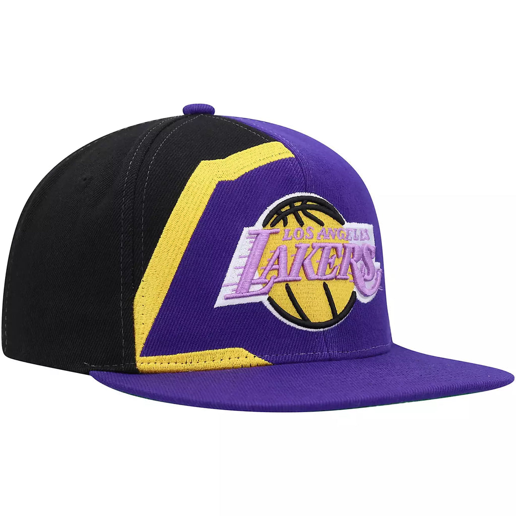 MENS MITCHELL & NESS NBA RETROLINE SNAPBACK HWC LAKERS - PURPLE