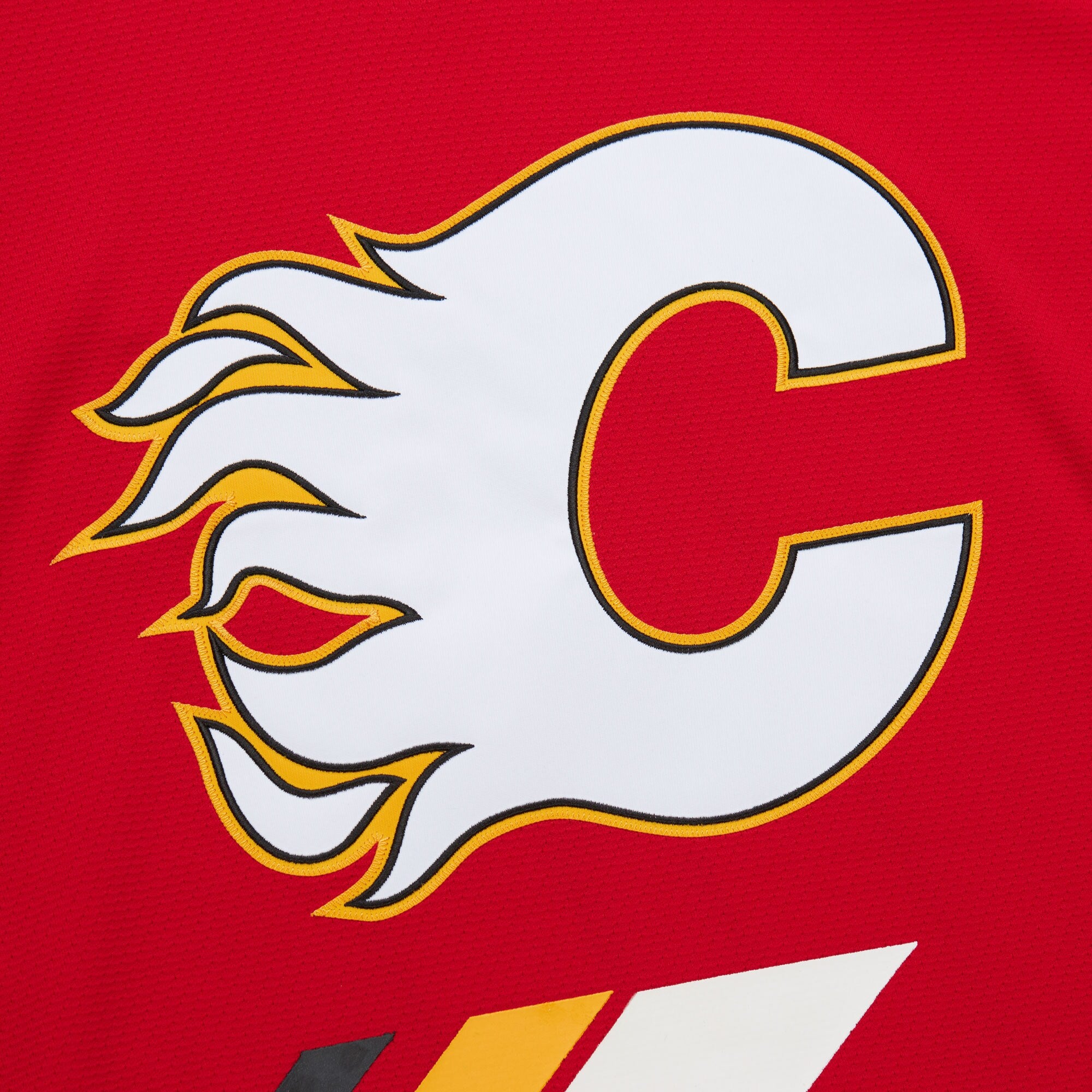 Mens Mitchell & Ness NHL DARK JERSEY FLAMES 1994 PHIL HOUSLEY