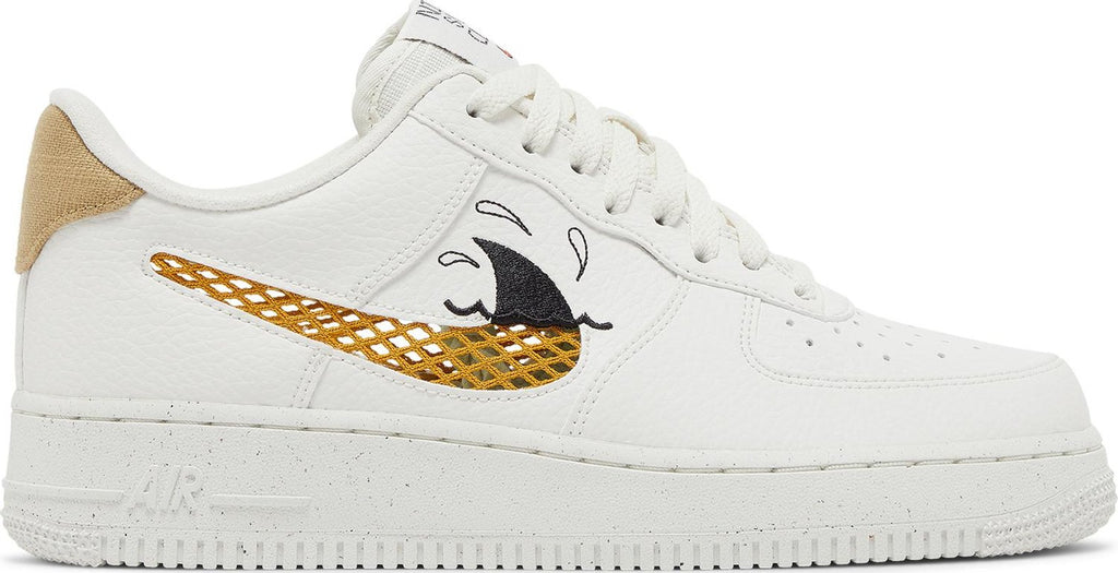 [DM0117-100] Mens Nike AIR FORCE 1 LOW '07 LV8 'NEXT NATURE SUN CLUB WHEAT GRASS'
