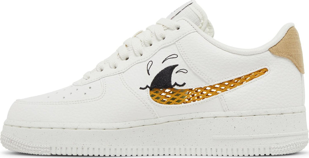 [DM0117-100] Mens Nike AIR FORCE 1 LOW '07 LV8 'NEXT NATURE SUN CLUB WHEAT GRASS'